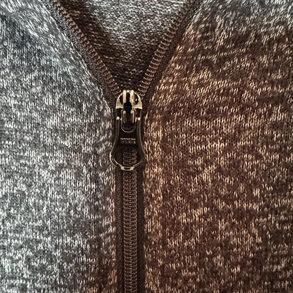 J.Crew Marled Gray Zip-Up Hoodie S